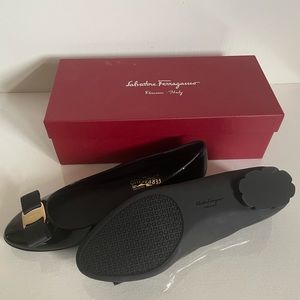 Black Patent Leather Ballet Flats